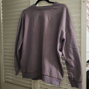 Dusty Pink Oversized Sweatshirt Size 2